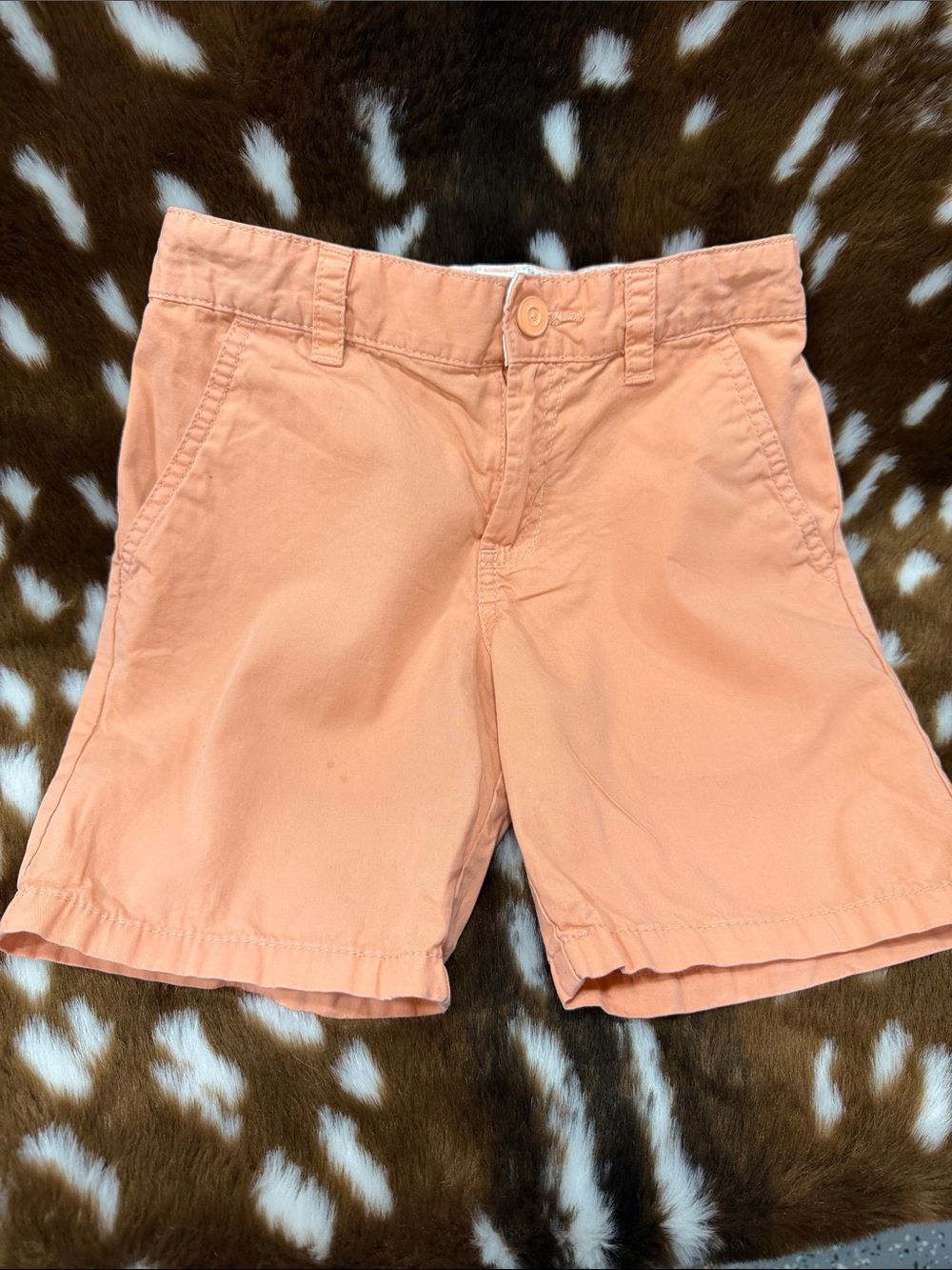 Cat & Jack Peach Cotton Bermuda Shorts